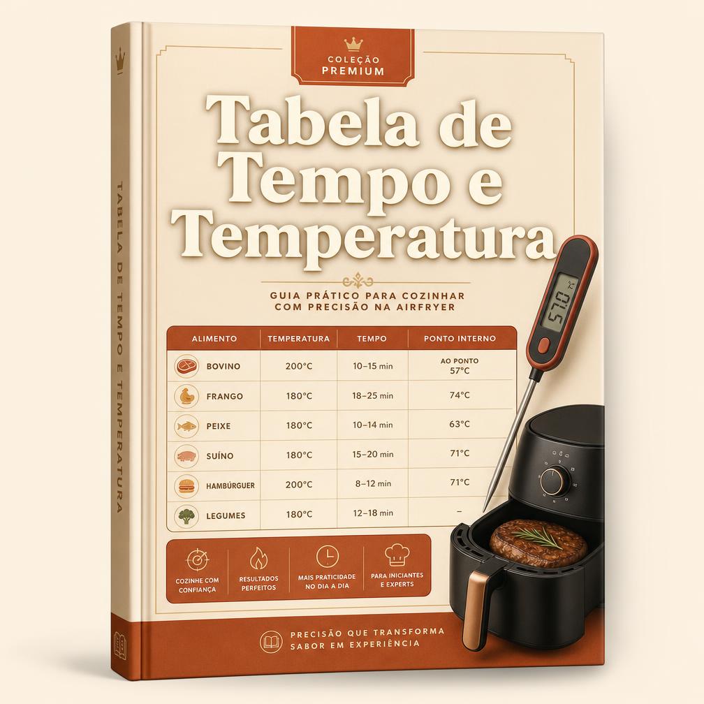 Capa do bônus Tabela de Tempo e Temperatura