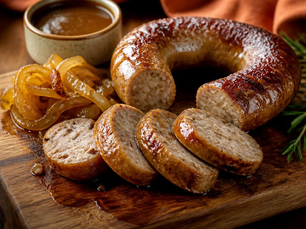 Linguiça Artesanal Acebolada